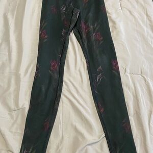 Lululemon Dark Floral Leggings